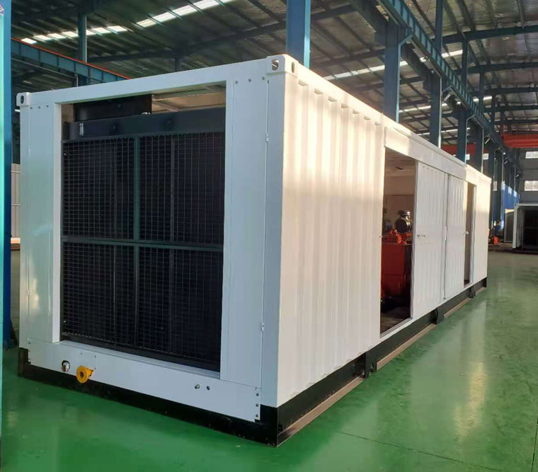 A container radiator project in Shanxi